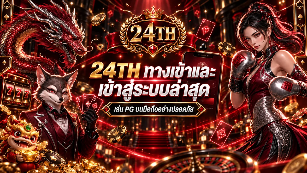 24TH ทางเข้าและเข้าสู่ระบบล่าสุด | เล่น PG บนมือถือ